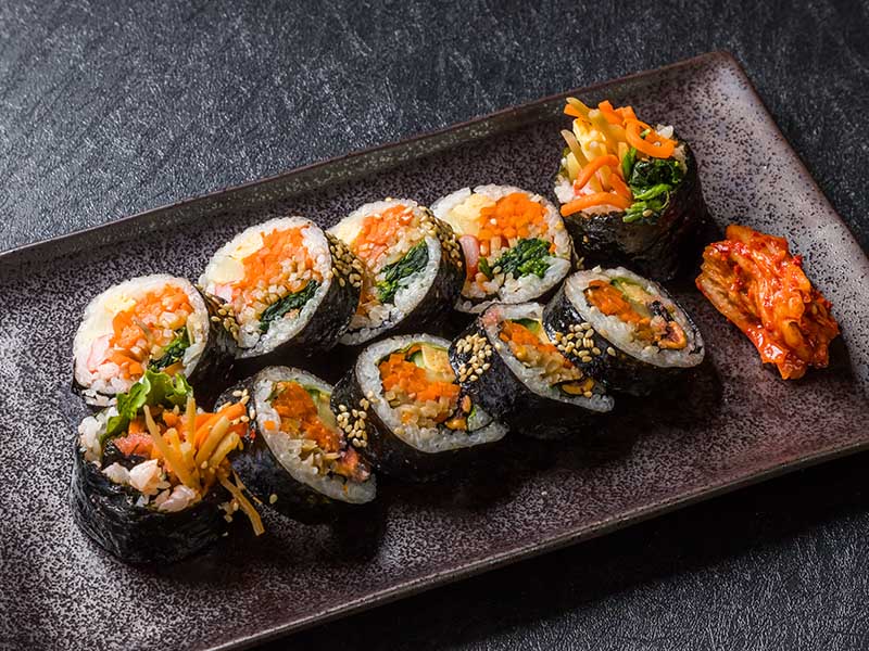 Gimbap Rice Rolls