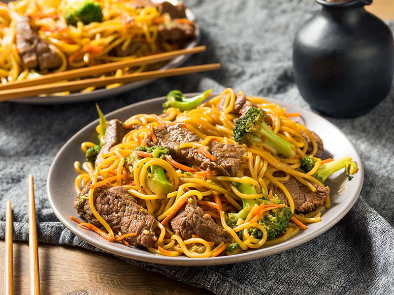 Lo Mein Noodles China