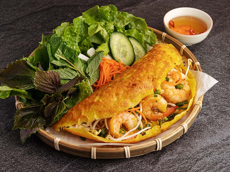 Raw Vegetables Vietnam Cuisine