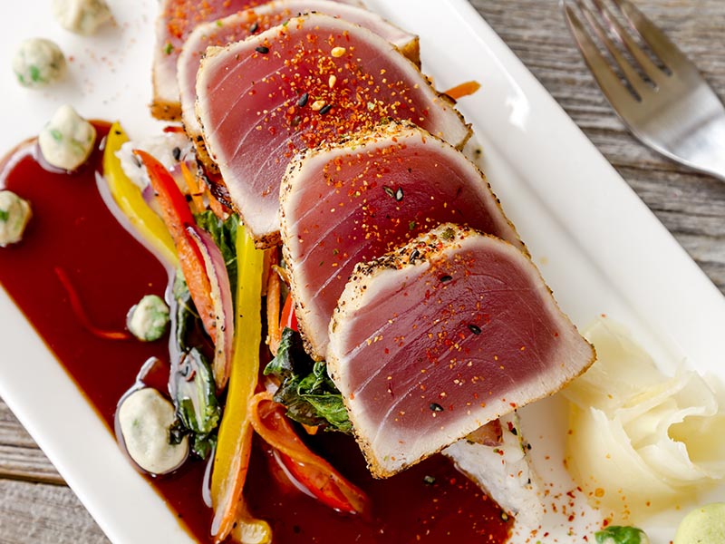 Tuna Steak Dish