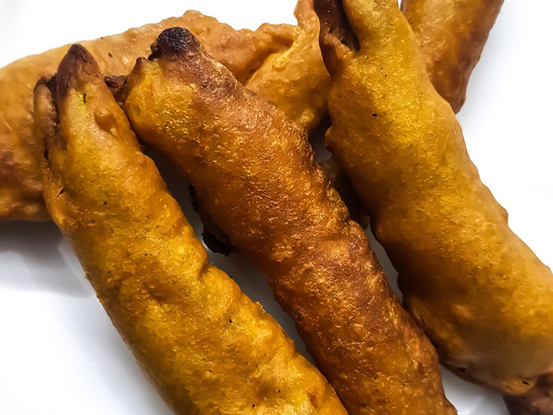 Beguni Eggplant Fritters