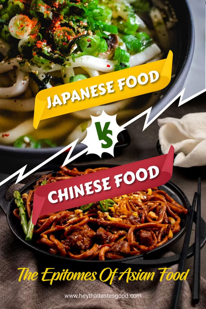 Chinese Food Vs Japanese Food