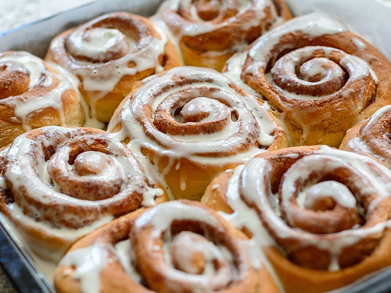 Cinnamon Rolls Buns