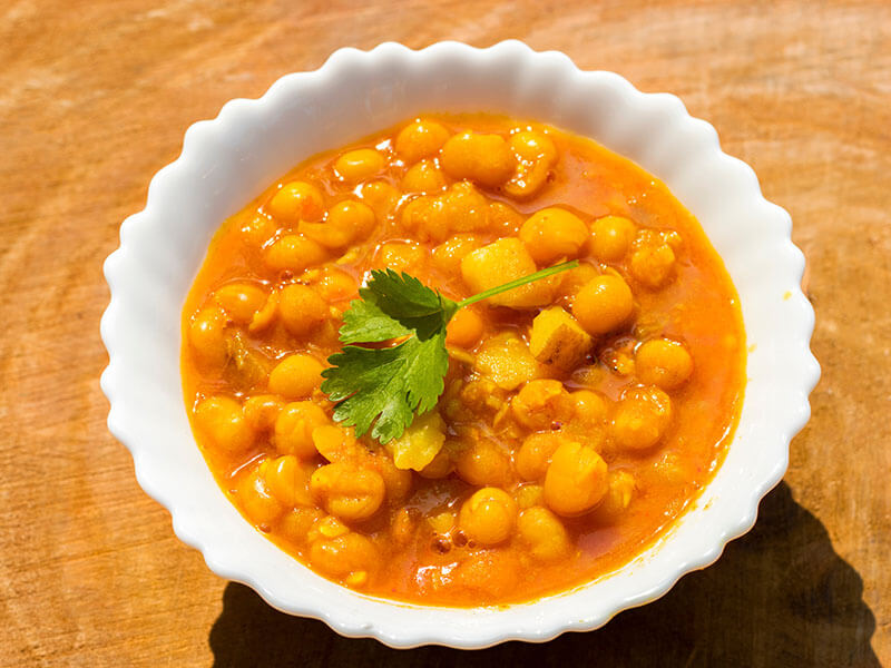 Ghugni Chickpea Curry