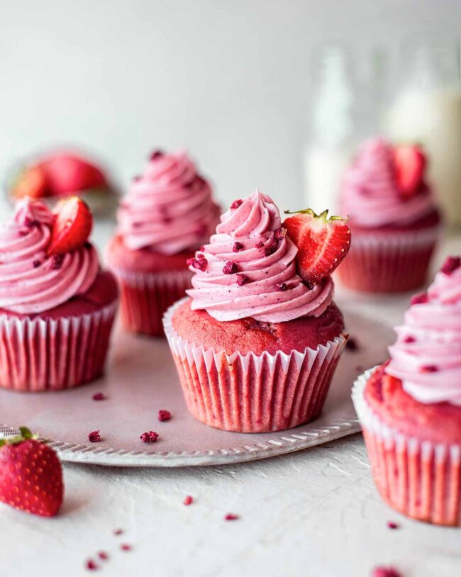 Strawberry Cupcakes