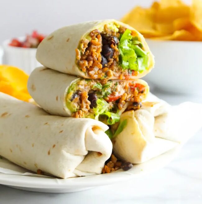 Rice and Bean Burritos