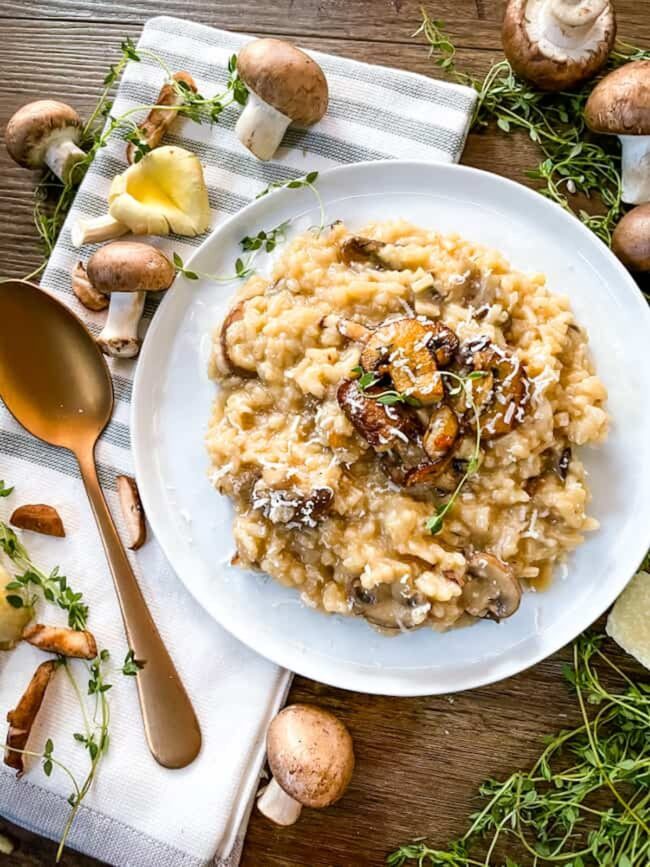 Mushroom Risotto