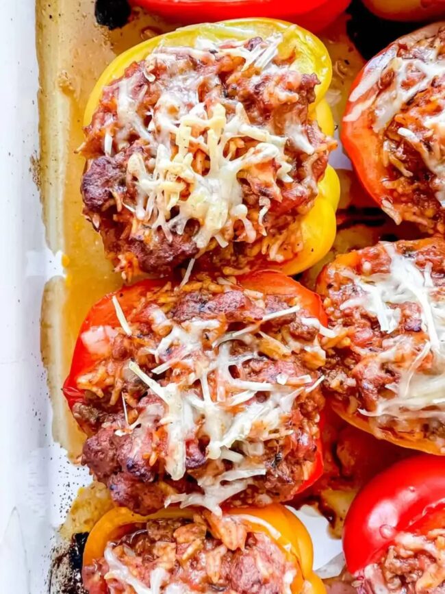 Stuffed Peppers with Rice