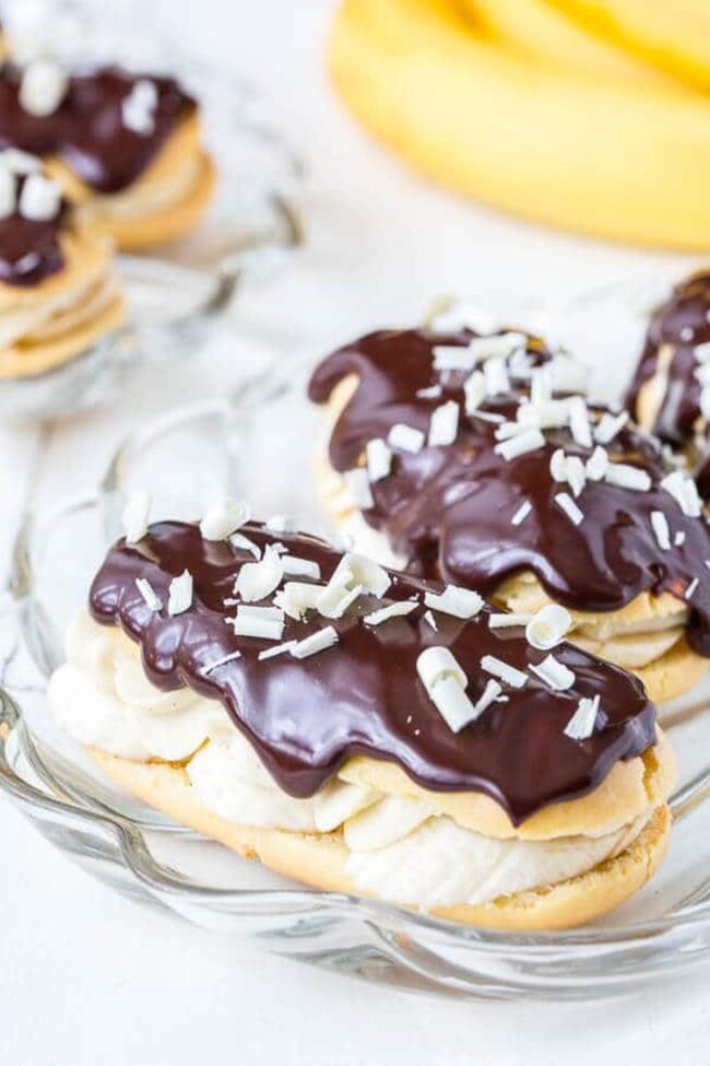 Banana Eclairs