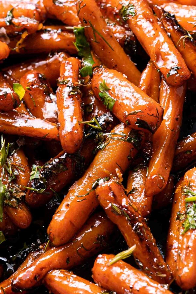 Sweet Honey-Glazed Carrots