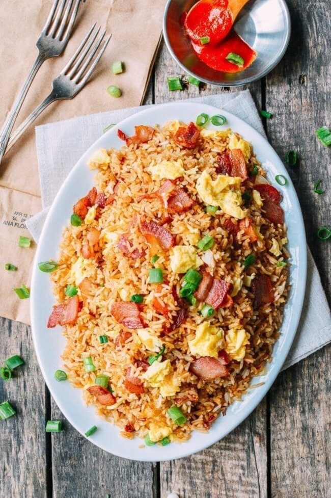 Bacon and Egg Fried Rice