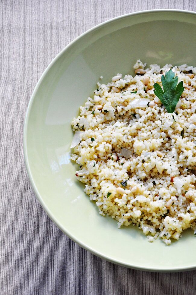 Pine Nut-Studded Couscous