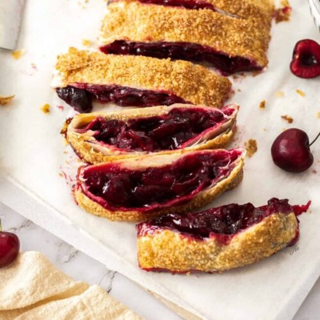 Cherry Strudels