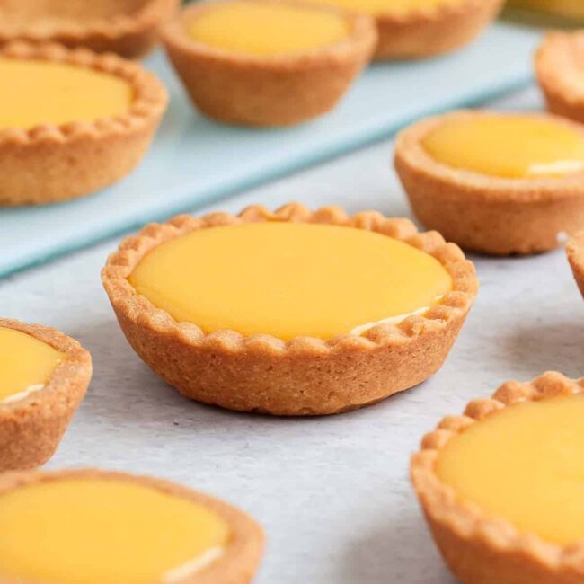 Lemon Curd Tartlets