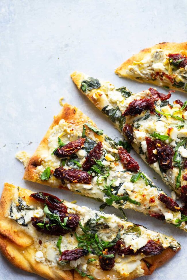 Spinach and Artichoke Flatbread