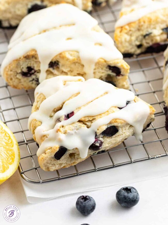 Lemon Blueberry Scones