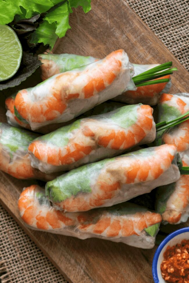 Goi Cuon (Vietnamese Spring Rolls)