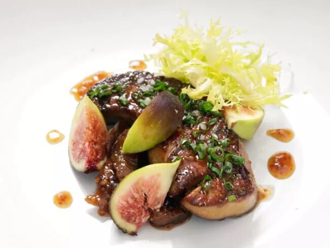 Foie Gras with Fig Jam