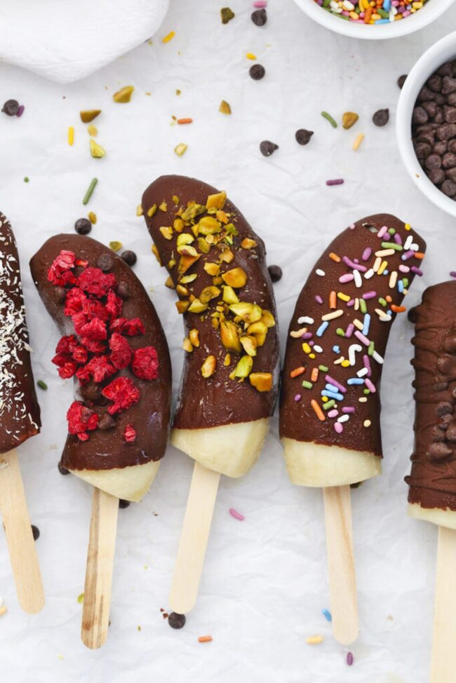 Chocolate-Covered Bananas