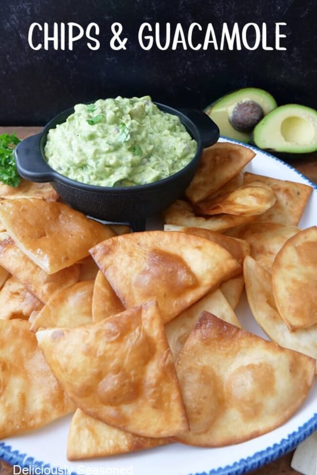 Guacamole and Tortilla Chips