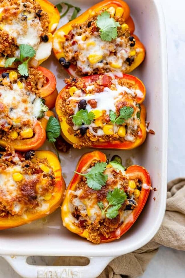 Quinoa-Stuffed Peppers