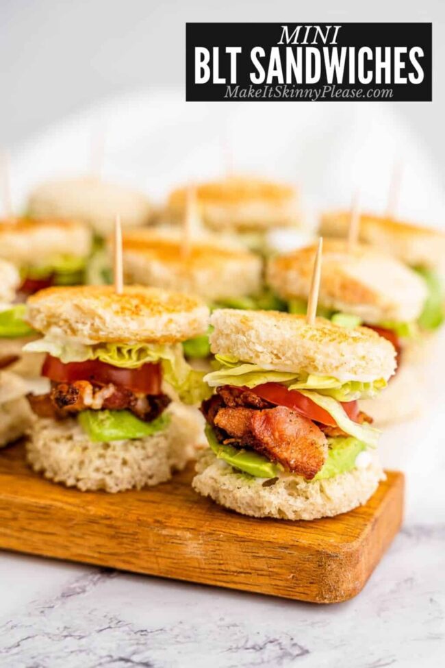 Mini BLT Canapés