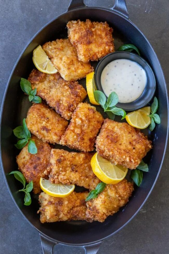 Panko-Crusted Grouper