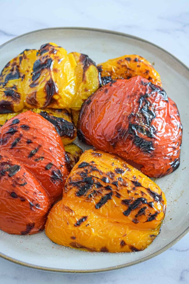 Grilled Bell Peppers