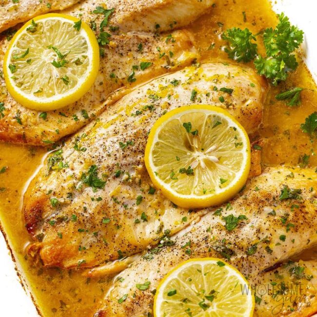 Lemon Butter Tilapia