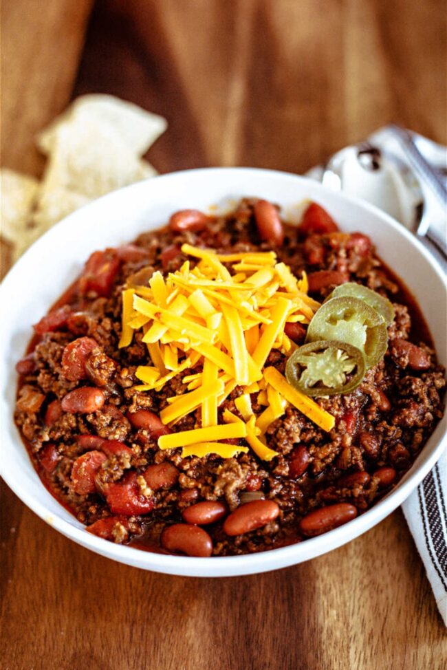 Homemade Beef Chili