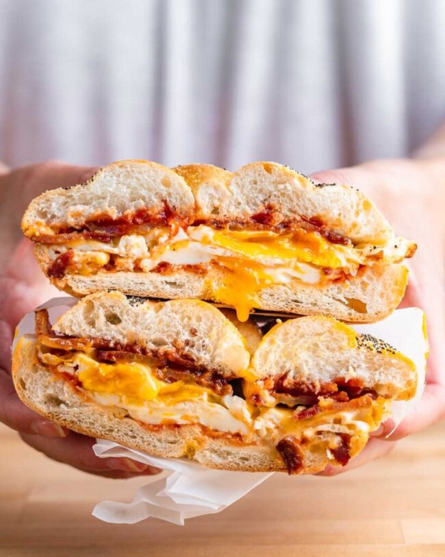 Bacon and Egg Sandwiches