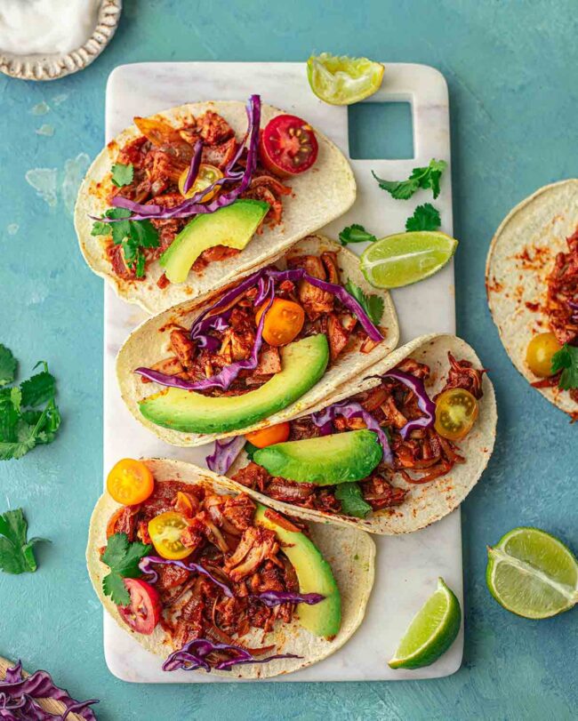 BBQ Jackfruit Tacos