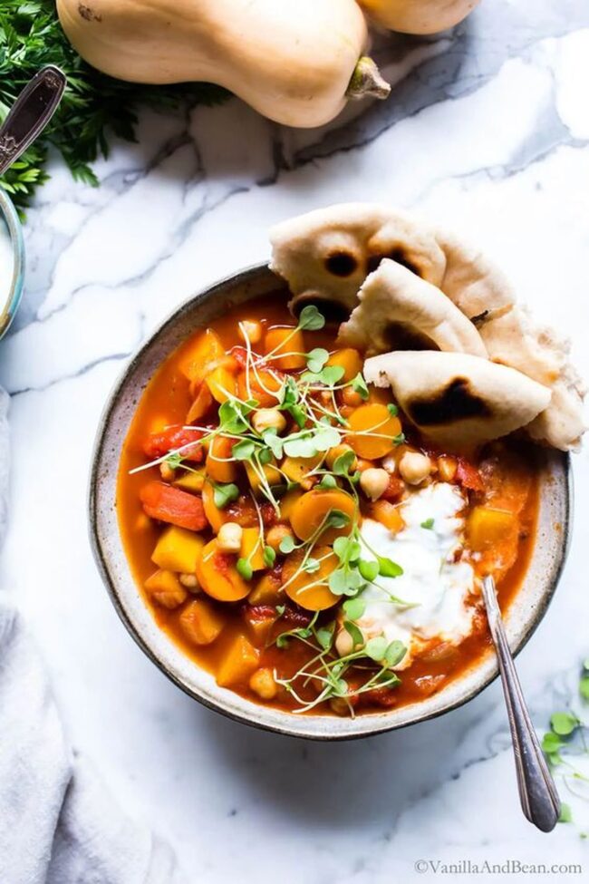 Moroccan Stew with Chickpeas