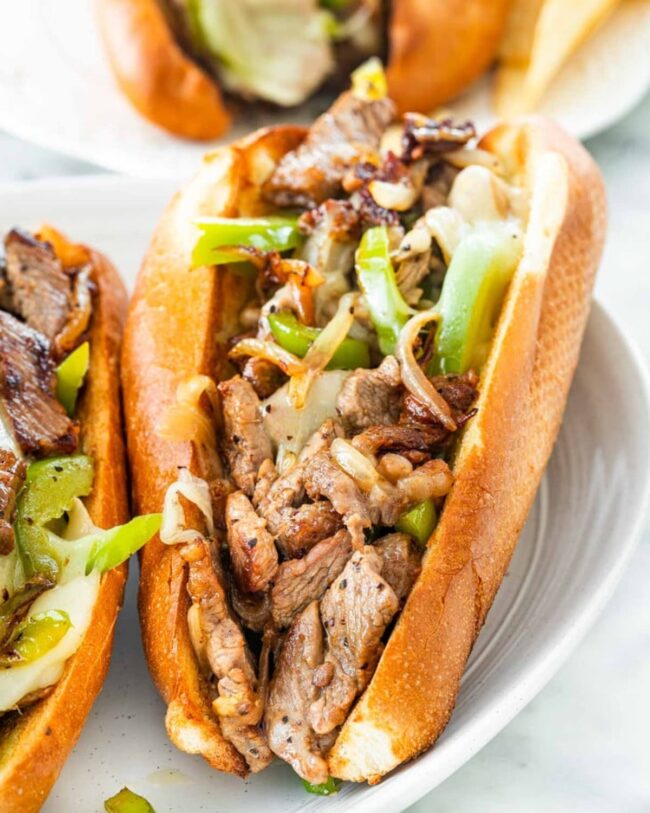 Philly Cheesesteak Sandwich