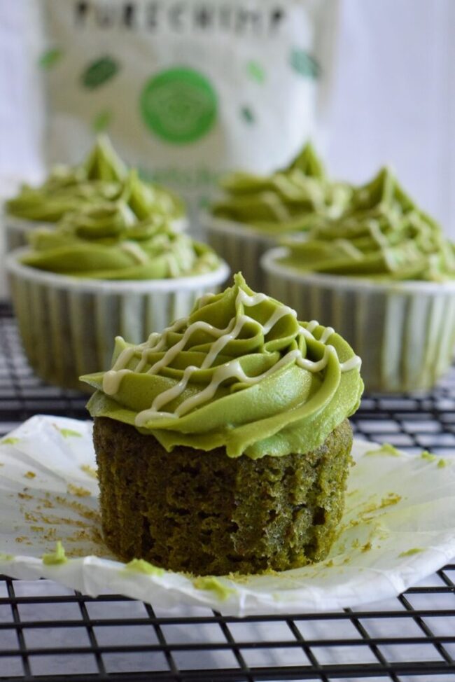 Matcha Green Tea Cupcakes