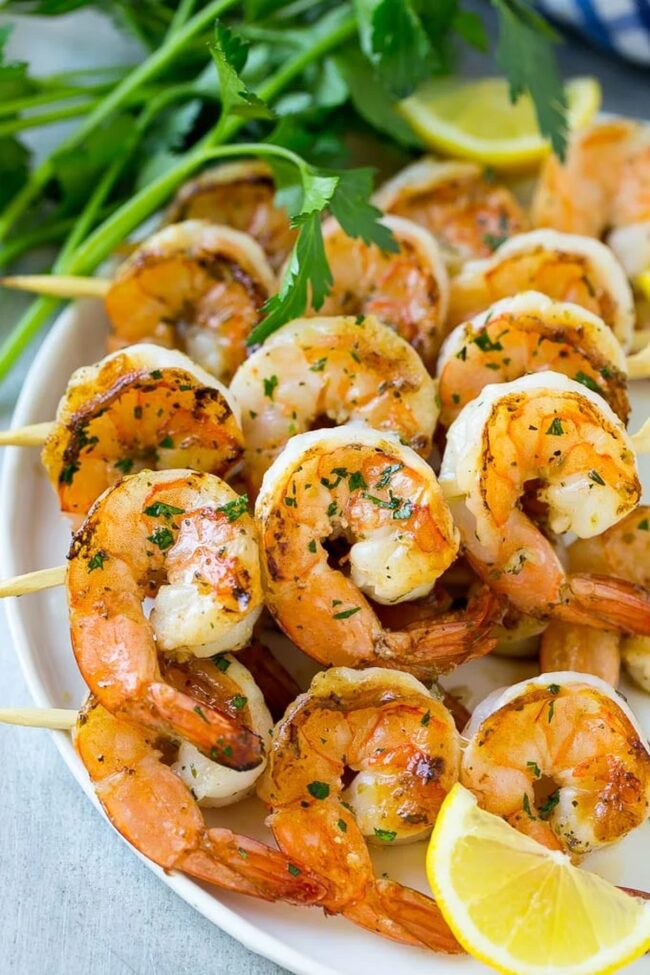 Grilled Shrimp Skewers