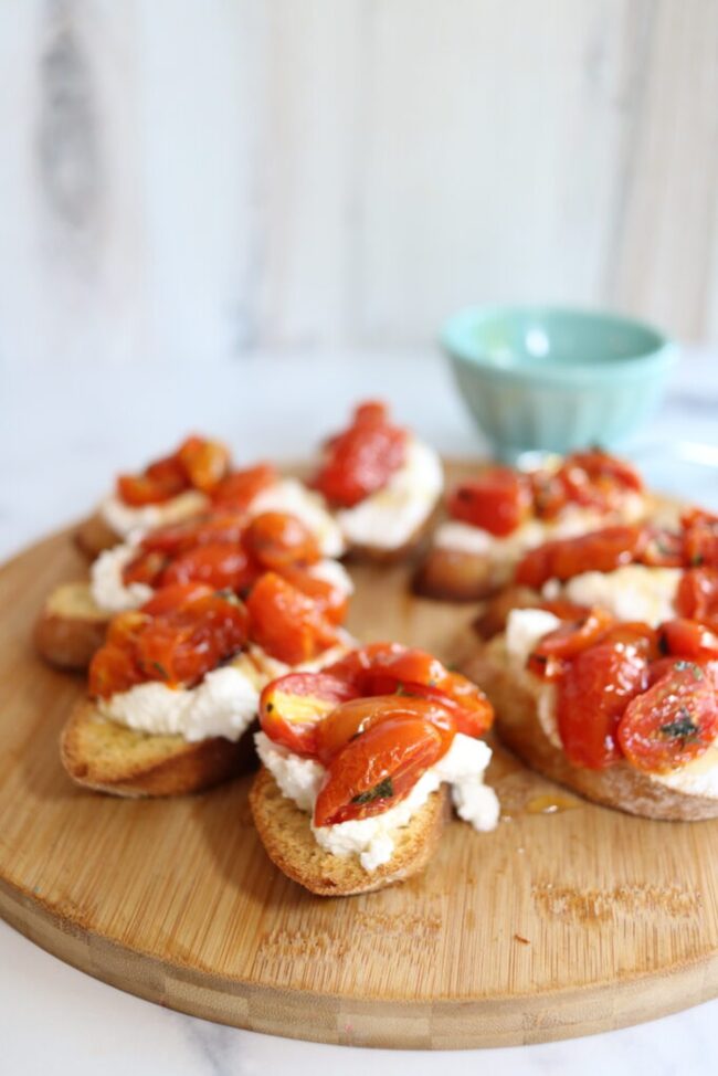 Honey Ricotta Bruschetta