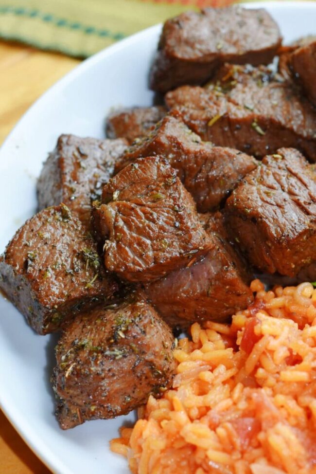 Marinated Steak Bites