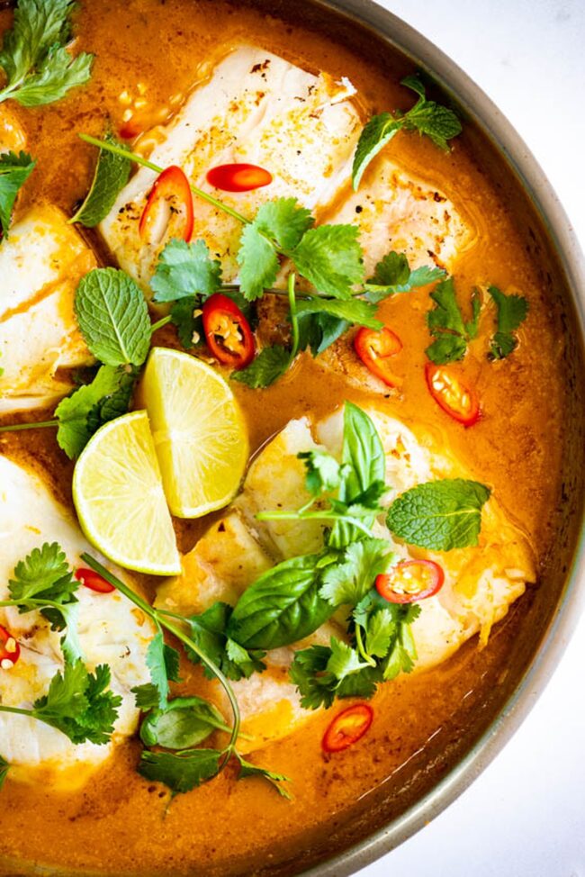 Thai Style Grouper Curry