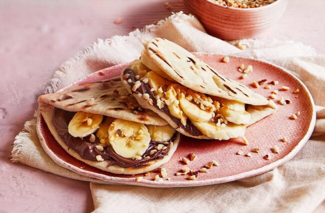 Banana Nutella Flatbread