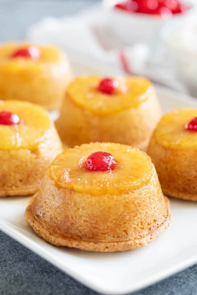 Pineapple Upside-Down Cupcakes