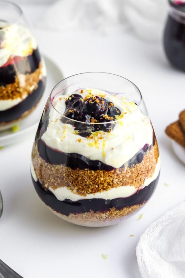 Blueberry Lemon Parfait