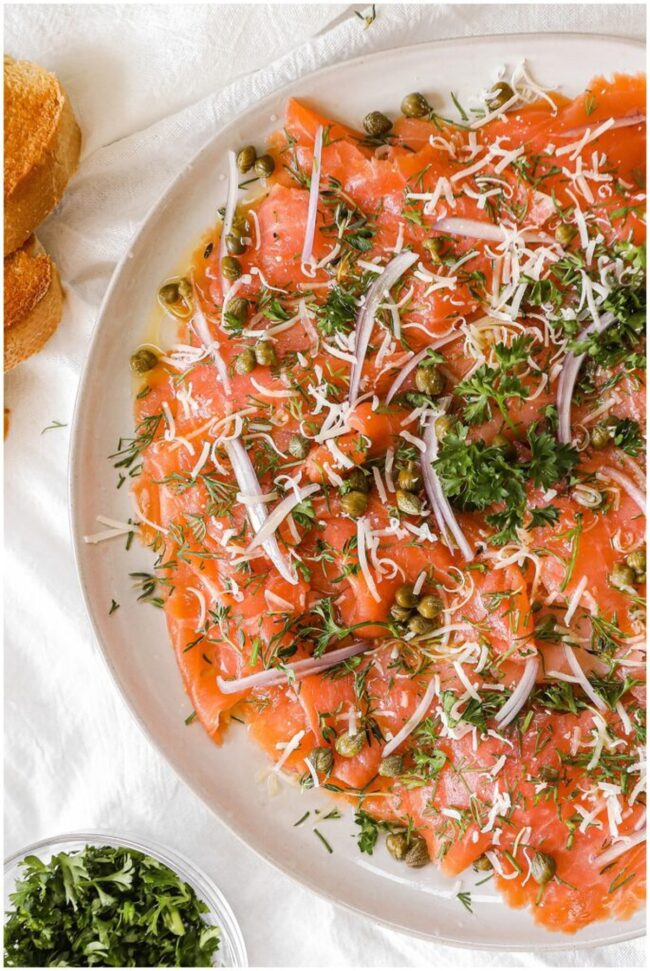 Salmon Carpaccio