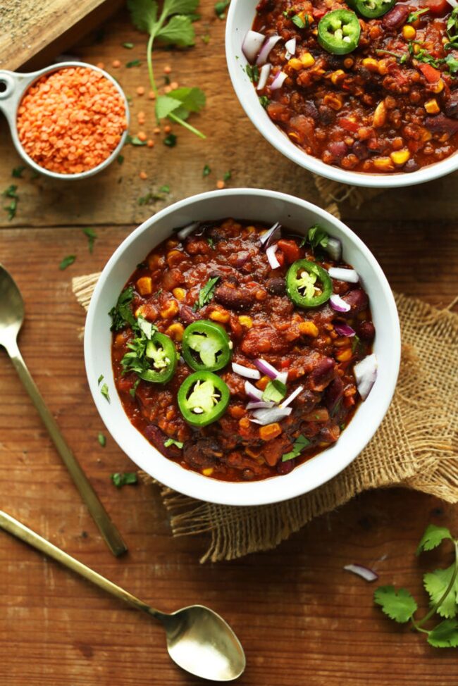 Vegan Red Bean Chili