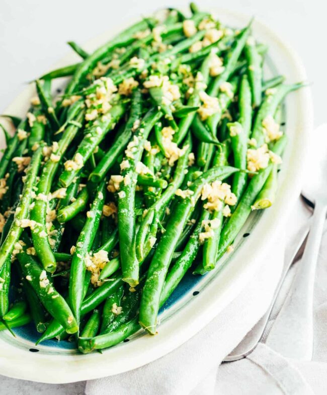 Garlic Butter Sauteed Green Beans