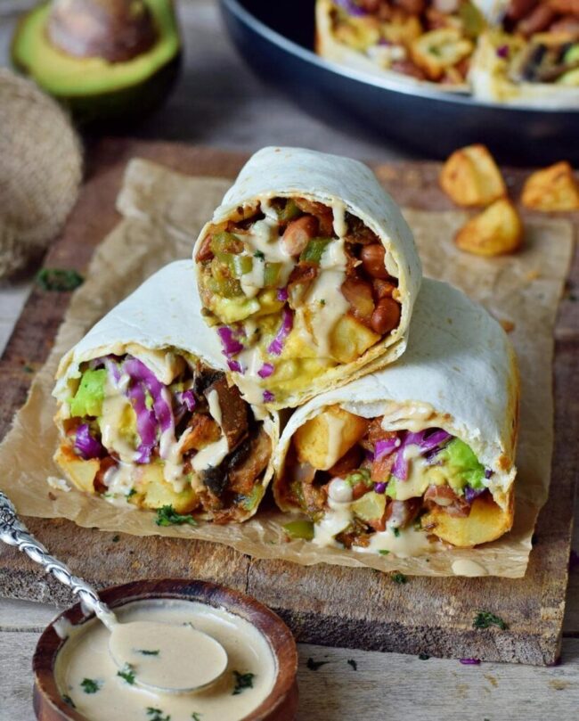 Vegan Breakfast Burrito