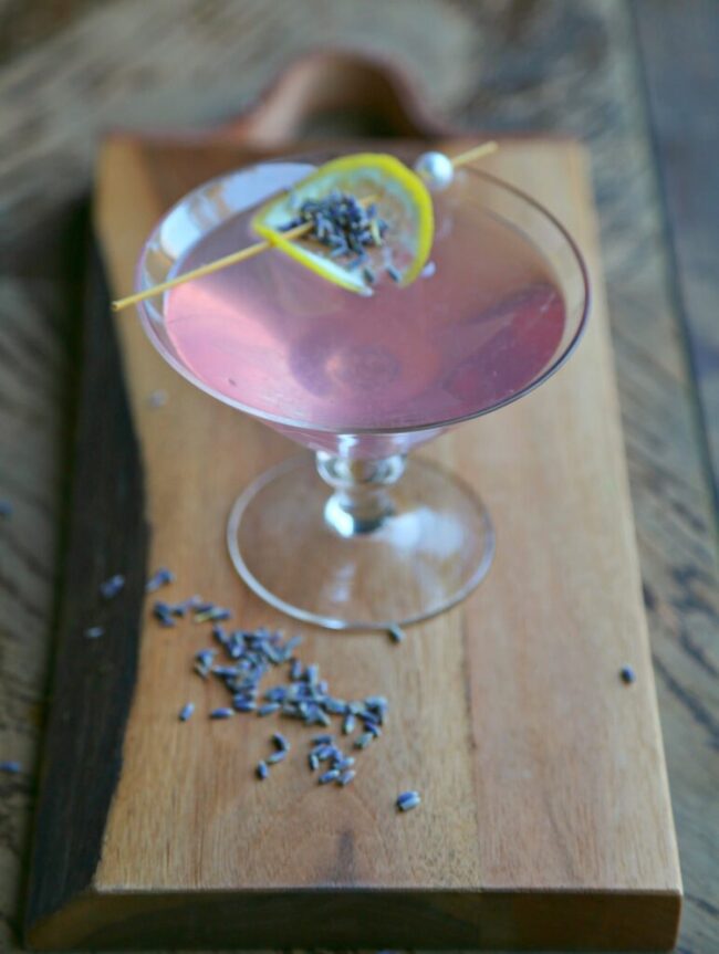 Lemon Lavender Martini