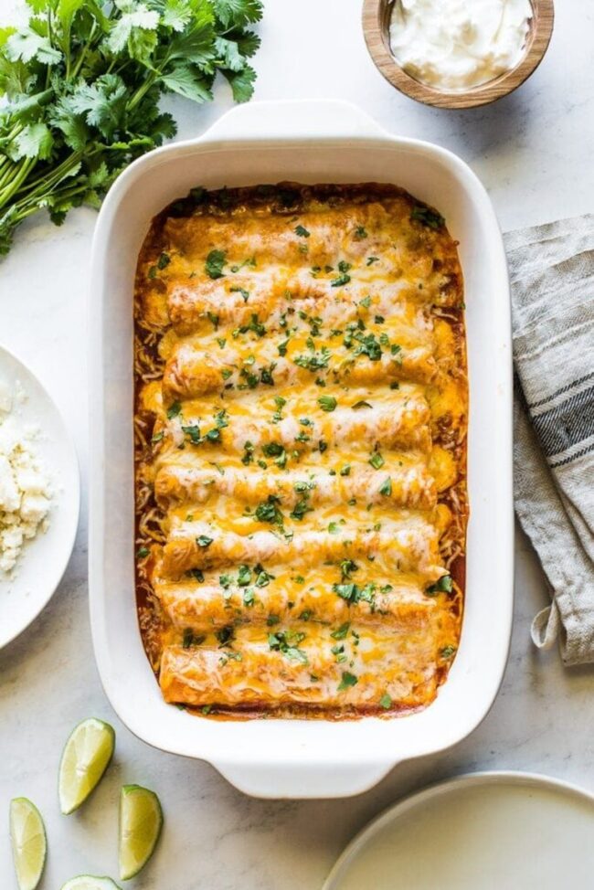 Chicken Enchiladas