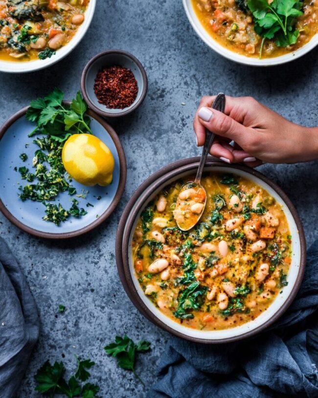 Kale and White Bean Soup