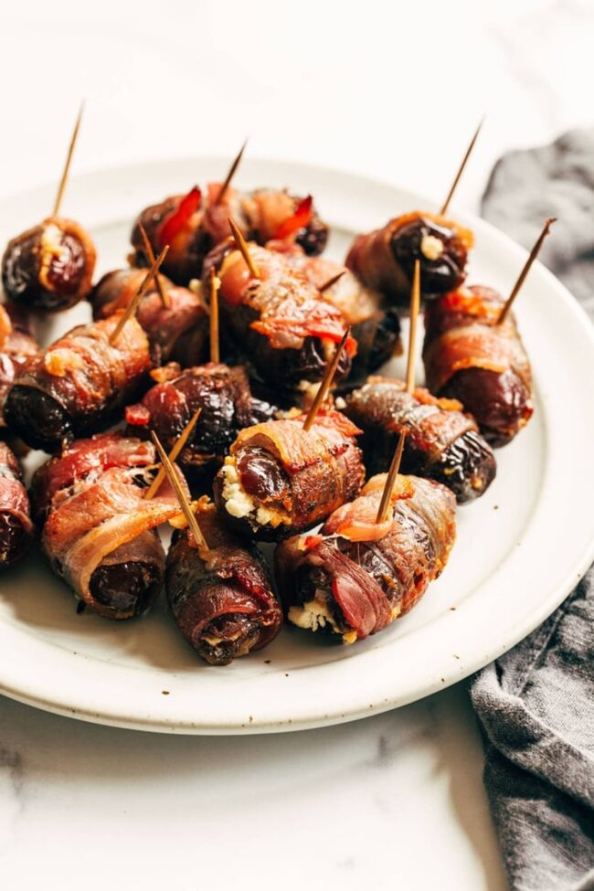 Bacon-Wrapped Dates